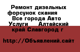 Ремонт дизельных форсунок скания HPI - Все города Авто » Услуги   . Алтайский край,Славгород г.